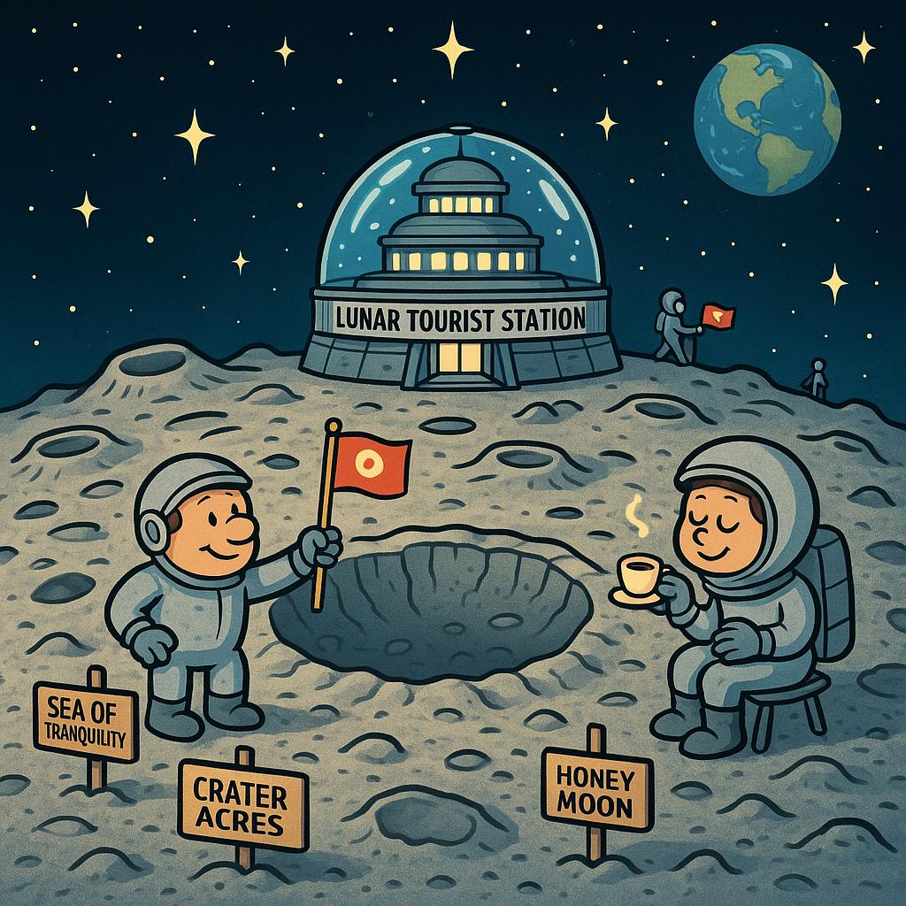 How the First Far Side Moon Tourist Changed Space Gifting Forever