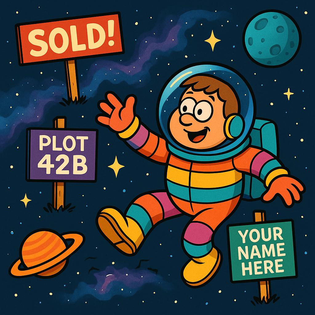 Can You Really Own Land in Space? The Myth, the Magic, and the Joy of Pretending