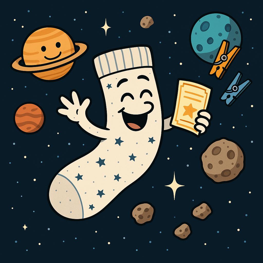 The Lost Sock Mystery: Is Your Missing Laundry Having an Interstellar Adventure?